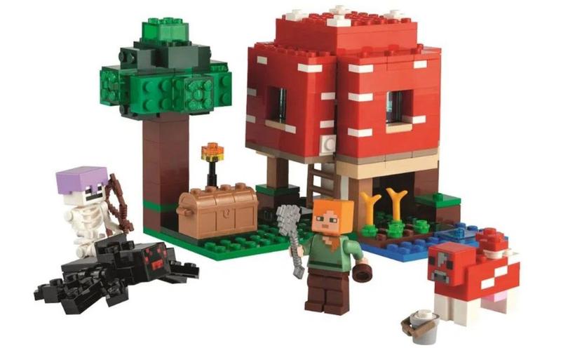 Imagem de Minecraft A Casa Cogumelo - Lego 21179
