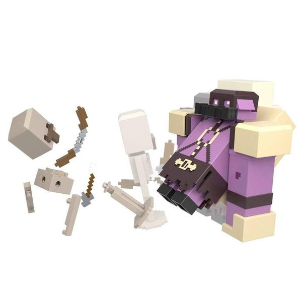 Imagem de Minecraft Legends Fidget Porco-Tatu vs Esqueleto - Mattel