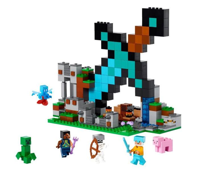 Imagem de Minecraft O Posto Avançado Da Espada - Lego 21244