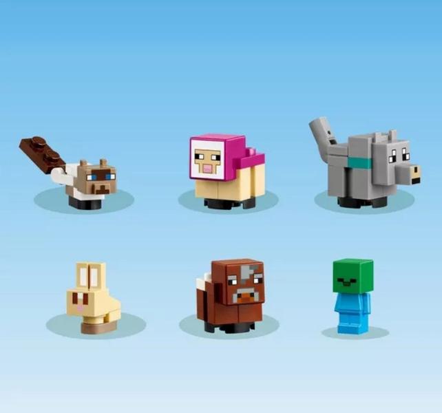 Imagem de Minecraft O Santuário Animal Brinquedo de Jogo - Lego 21253