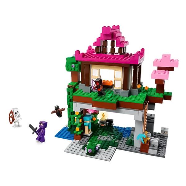 Imagem de Minecraft Os Campos De Treino Ataque Do Esqueleto 534 peças Blocos de Construção 21183 Lego
