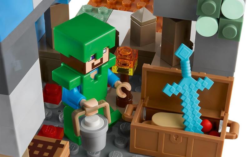 Imagem de Minecraft Os Picos Gelados - Lego 21243