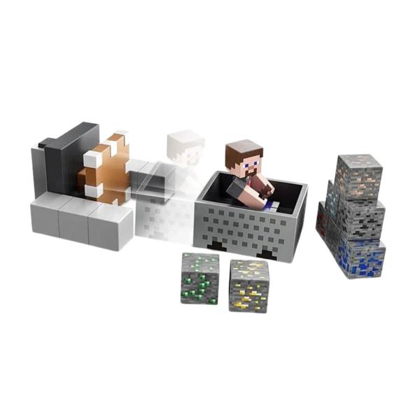 Imagem de Minecraft Playset Mayhem Com Lançador - Mattel