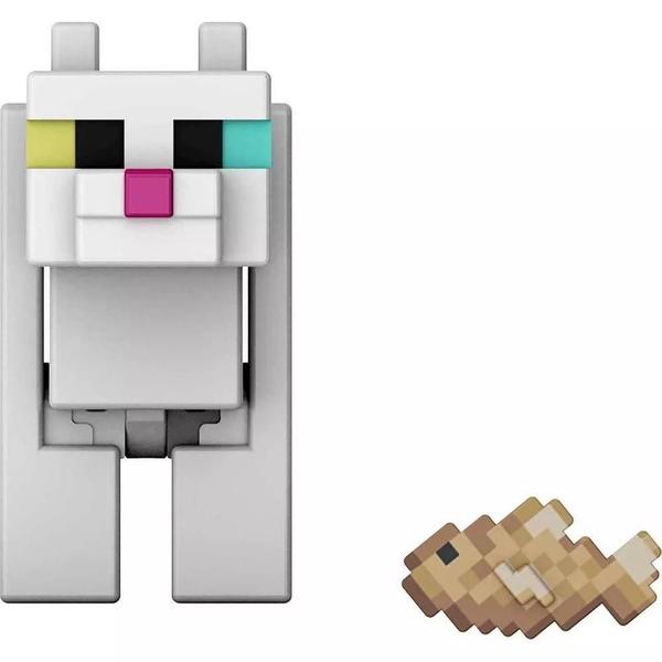 Imagem de Minecraft Vanilla Gato Branco - Mattel