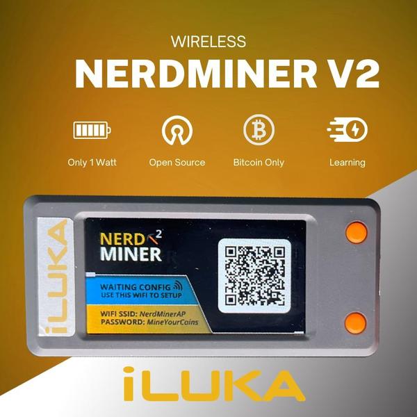 Imagem de Minerador de loteria Bitcoin Solo NerdMiner V2 Pro-78K da iLuka