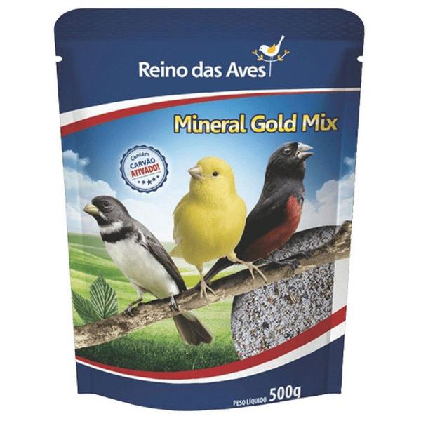 Imagem de Mineral Gold Mix 500g - Reino das Aves