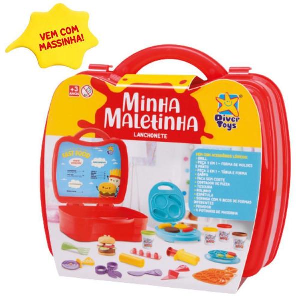 Imagem de Minha Maletinha Lanchonete Diver Massas - Divertoys