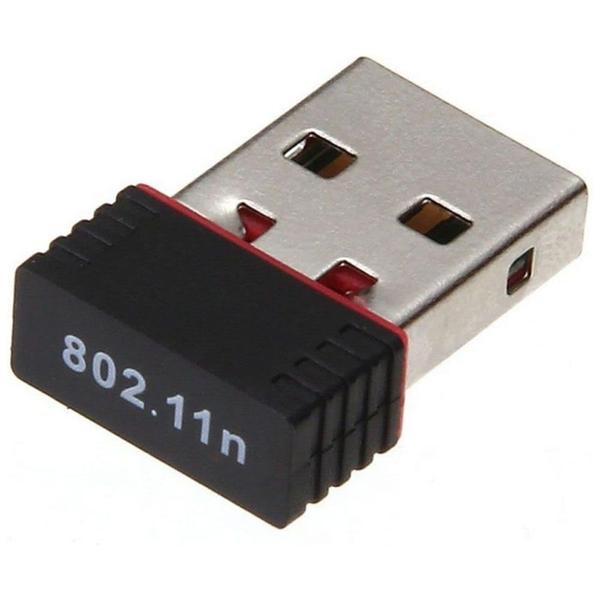 Imagem de Mini adaptador 150Mbs USB WiFi Wireless LAN 802.11 n/g/b