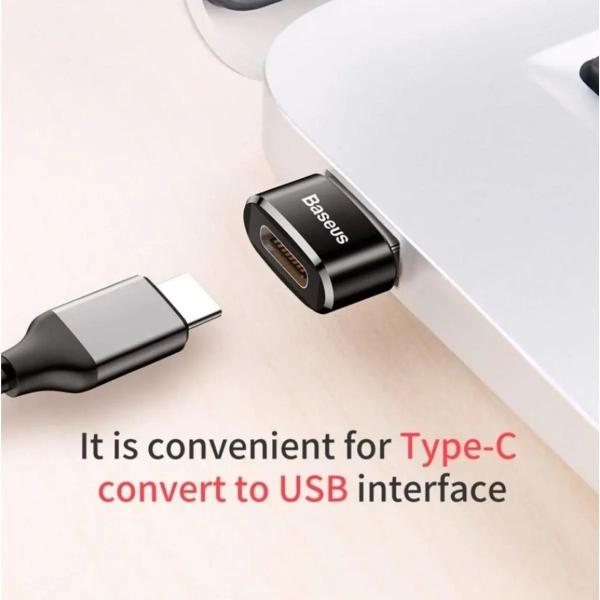 Imagem de Mini Adaptador Conversor Usb Antiga Para Usb Nova Baseus + N