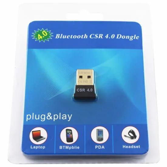 Imagem de Mini Adaptador Usb Bluetooth Csr 4.0 Conecta Fone, Controle