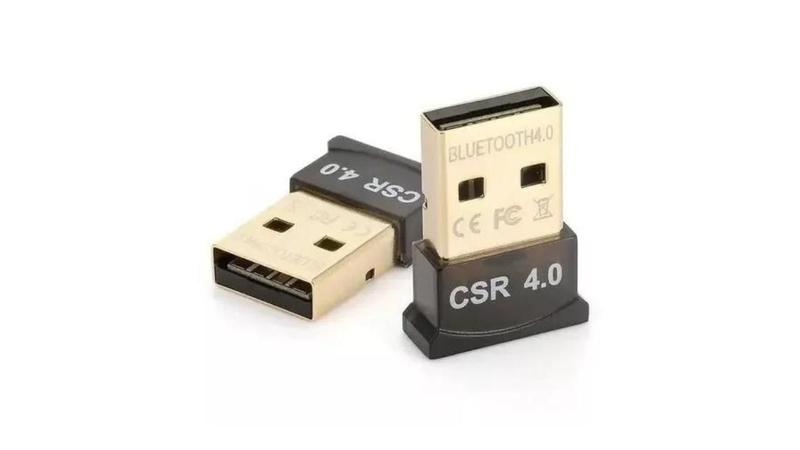 Imagem de Mini Adaptador Usb Bluetooth Csr 4.0 Conecta Fone,Controle