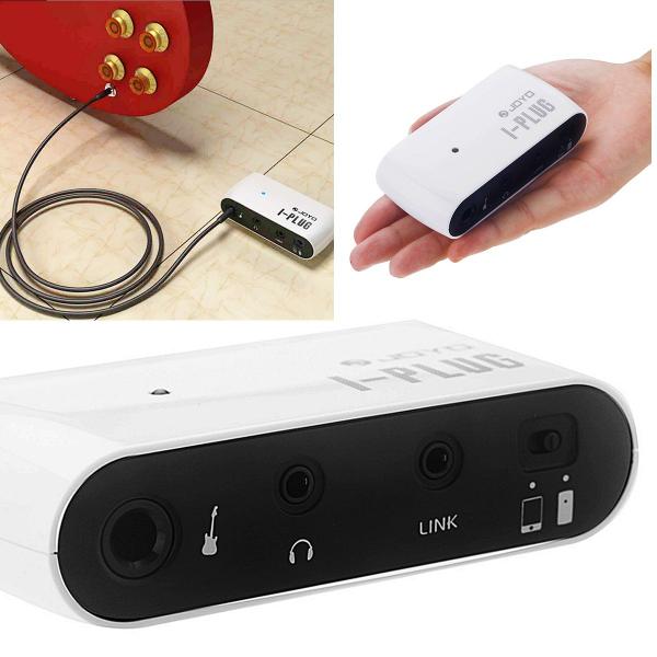 Mini amplificador para guitarra, baixo e violão - Joyo - Portátil funciona com pilhas - Joyo iPlig Imagem de Mini amplificador para guitarra, baixo e violão - Joyo - Portátil funciona com pilhas