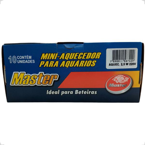 Imagem de Mini aquecedor aquário Master 2.5W 220V