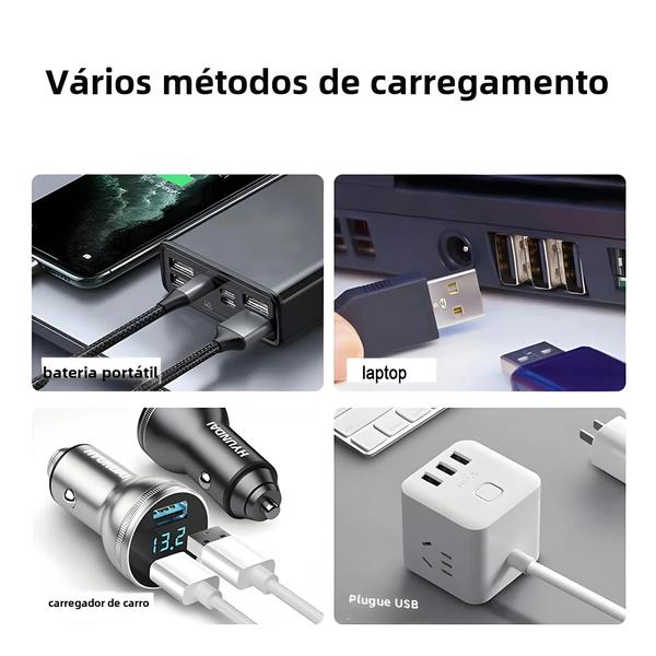 Imagem de Mini Aquecedor De Aquário Ajustável Com Carregamento USB Termostato Submersível 18-34  graus Haste De