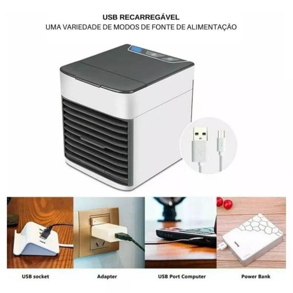 Imagem de Mini Ar Condicionado Arctic Air Ultra Portátil Usb 110V