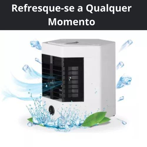 Imagem de Mini Ar Condicionado Deluxe Comfort Ultra: Climatizador para Sala, Quarto e Escritório