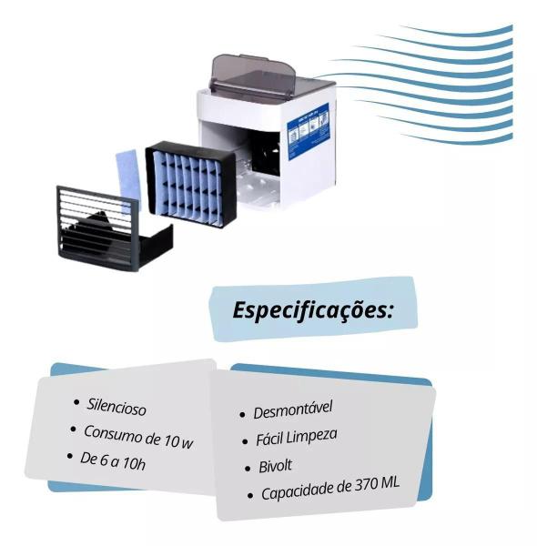 Imagem de Mini Ar Condicionado Emergência: Solução Rápida Ambientes