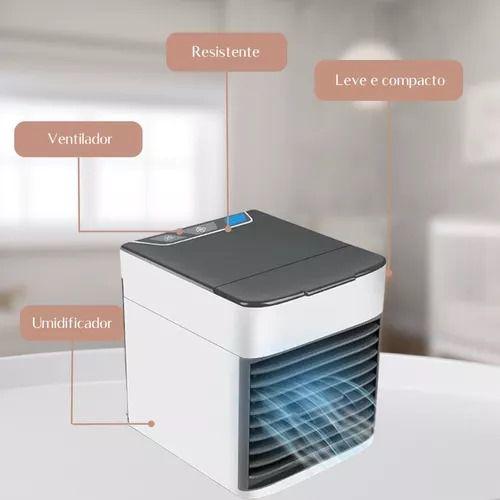 Imagem de Mini Ar Condicionado Portátil Air Cooler com Umidificador Integrado