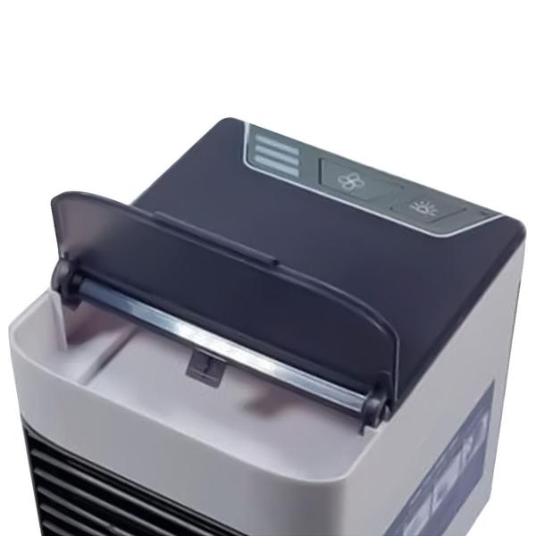 Imagem de Mini Ar Condicionado Portátil Arctic Air Cooler Umidificador Climatizador Luz Led COD399