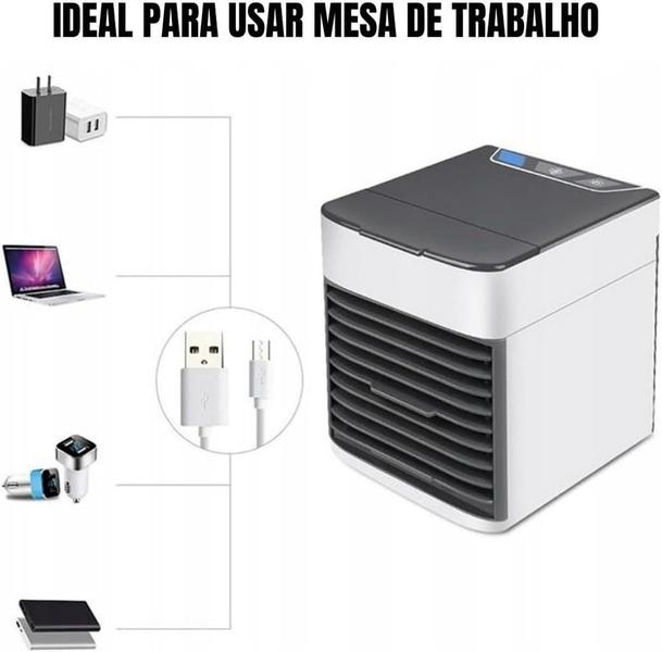 Mini Ar Condicionado Portátil: Frescor e Eficiência Onde Quer que Esteja - MR Imagem de Mini Ar Condicionado Portátil: Frescor e Eficiência Onde Quer que Esteja