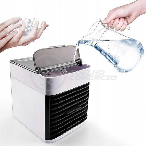 Imagem de Mini Ar Condicionado Umidificador Portátil Air Cooler 3 Vel