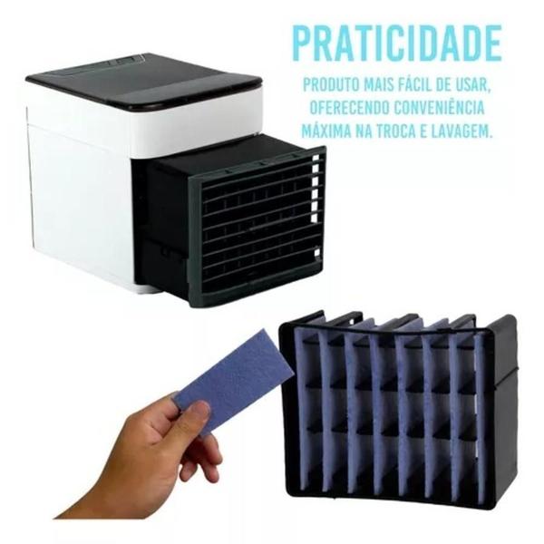 Mini Ar Condicionado Umidificador: Refresque-Se E Mantenha A - Menor Preço Imagem de Mini Ar Condicionado Umidificador: Refresque-Se E Mantenha A