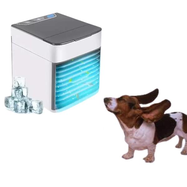 Mini Ar Portátil Com Refil P/Gelo Arctic Air - Wcan Imagem de Mini Ar Portátil Com Refil P/Gelo Arctic Air