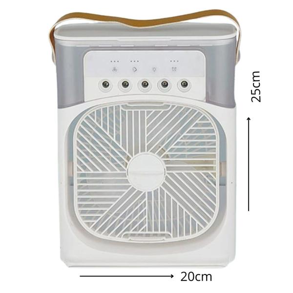 Imagem de Mini Ar Ventilador Portatil 4 em 1 Umificador Porta Essencia