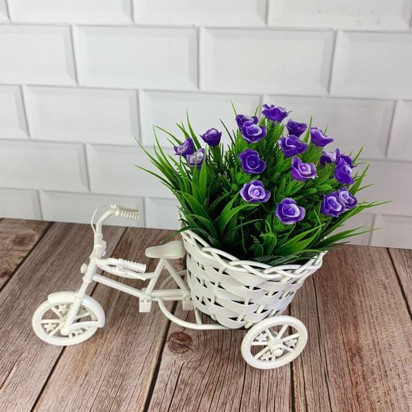 Imagem de Mini Arranjo de Rosa Artificial Buque de Flores - Decoração