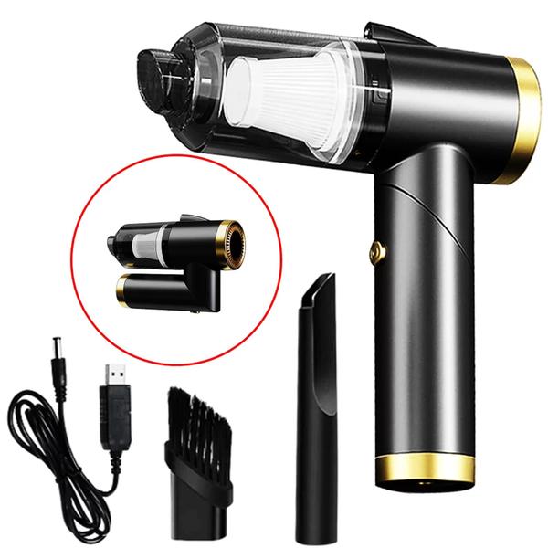 Imagem de Mini Aspirador De Pó Vertical Portátil Bivolt Recarregavel Para Carro Escritório MXC004