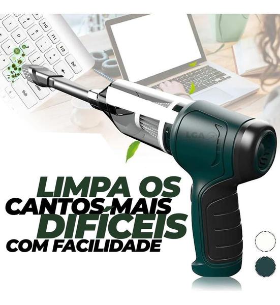 Imagem de Mini Aspirador Pó Recarregável Portátil Usb Linha Premium