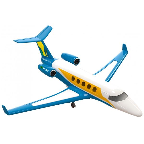 Imagem de Mini Avião Jatinho Executivo Aeroporto Miniatura Brinquedo Menino Menina