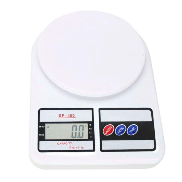 Mini Balanca Culinaria De Pesagem 3g A 10kg Precisao 1g - BELLATOR Imagem de Mini Balanca Culinaria De Pesagem 3g A 10kg Precisao 1g