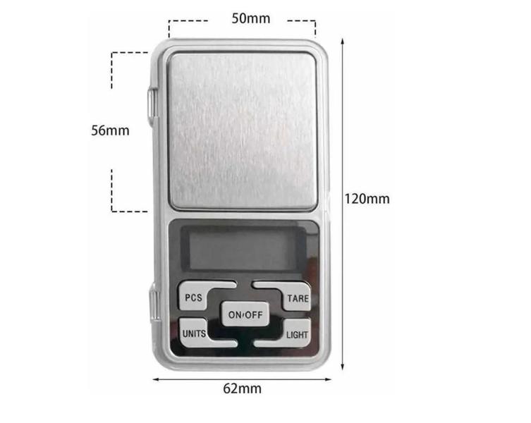 Mini Balança Digital De Alta Precisão 0,01G Até 200G - Personal Imagem de Mini Balança Digital De Alta Precisão 0,01G Até 200G