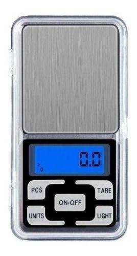 Imagem de Mini Balança Digital Lcd Alta Precisão Portátil Com Bandeja 500g