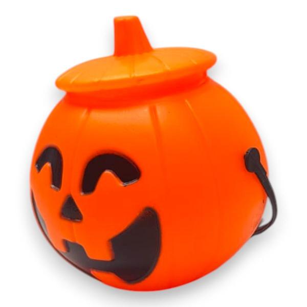 Imagem de Mini Balde Abobora Halloween Silver