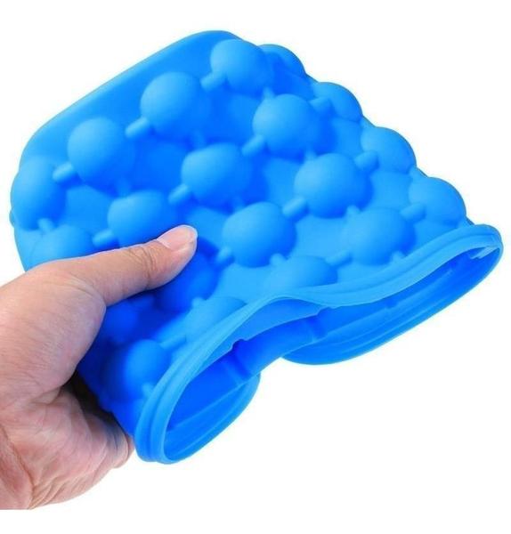 Imagem de Mini Balde Forma De Gelo Em Silicone Ice Magic Cube Da Tv