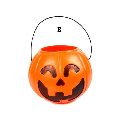 Imagem de MINI BALDE MODELO ABÓBORA HALLOWEEN 100ml.