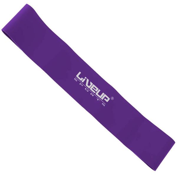 Mini Band Elastico Treino Exercicios Intensidade Super Forte Roxa Liveup Sports Imagem de Mini Band Elastico Treino Exercicios Intensidade Super Forte Roxa Liveup Sports