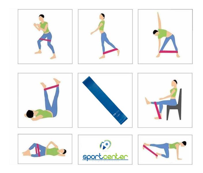 Mini Band Faixa Elástica 10-15lbs Intensidade Light - MBfit Imagem de Mini Band Faixa Elástica 10-15lbs Intensidade Light - MBfit