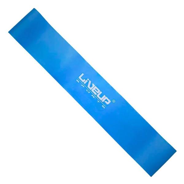 Imagem de Mini Band Treino Exercicios com Intensidade Forte Cor Azul  Liveup Sports 