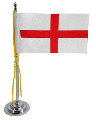 Imagem de Mini Bandeira de Mesa da Inglaterra 15 cm Poliéster