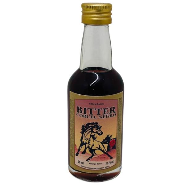 Imagem de Mini Bebida Bitter Corcel Negro Bompani 50ml