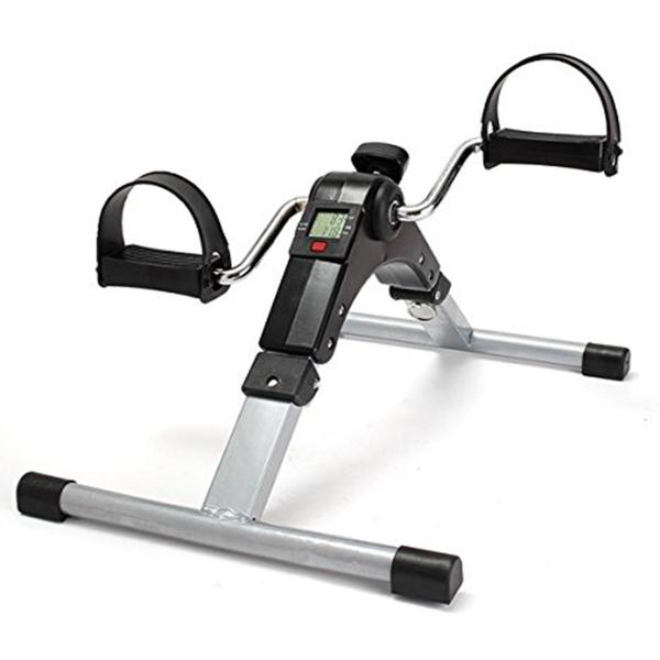 Imagem de Mini Bicicleta Bike Ergometrica Fisioterapia Braço Perna Dobravel Monitor Digital Reabilitaçao Atividade Fisica Exercicio Lesao Muscular