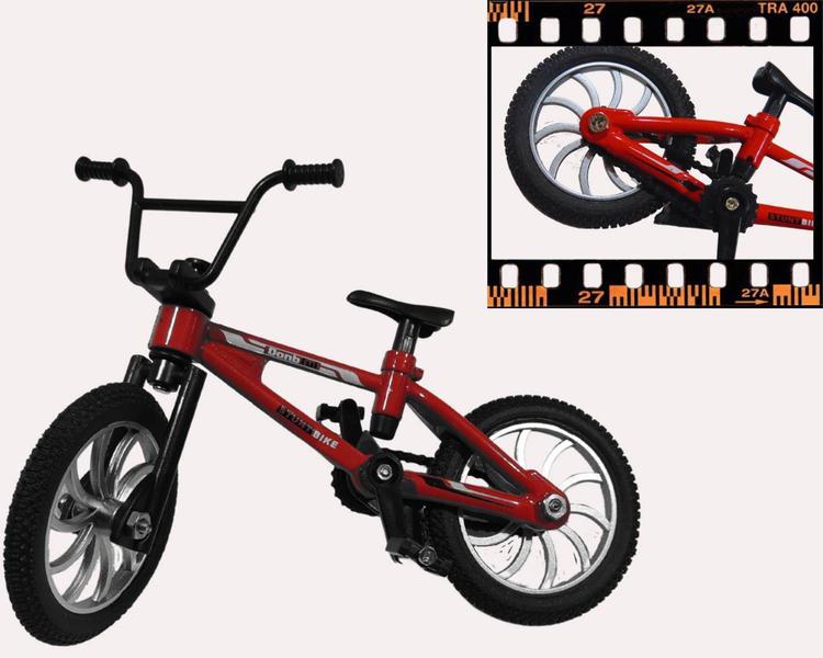 Imagem de Mini Bicicleta De Dedo BMX Bike Full Metal - Com Acessórios - DM TOYS