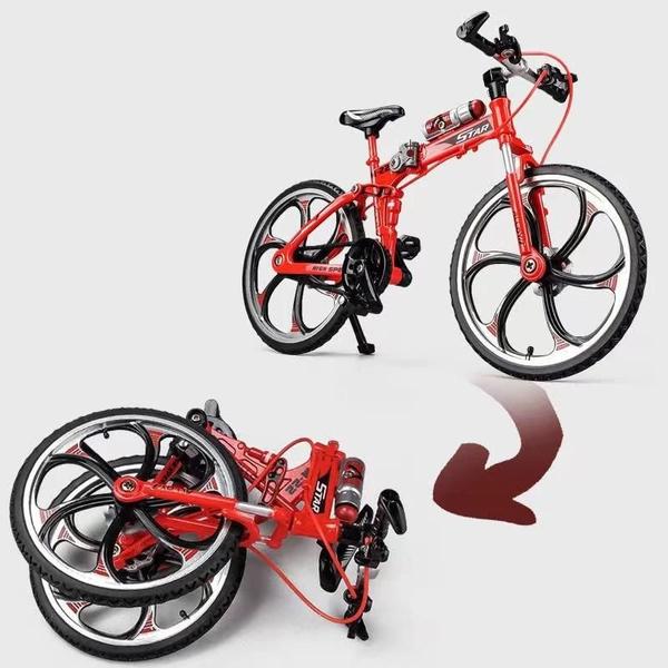 Imagem de Mini Bicicleta de Metal - Modelo de Liga Diecast para Colecionadores