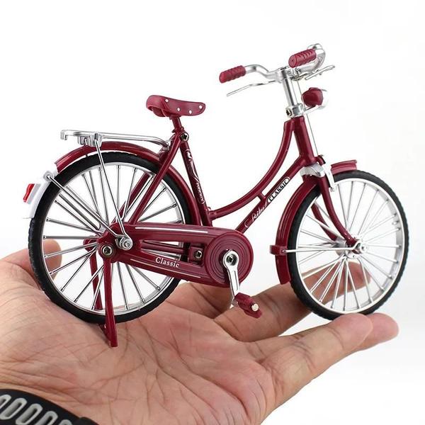 Imagem de Mini Bicicleta de Metal para Adultos - Modelo em Miniatura para Colecionadores