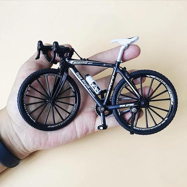 Imagem de Mini Bicicleta de Montanha de Metal para Meninos - Modelo de Corrida Die-Cast