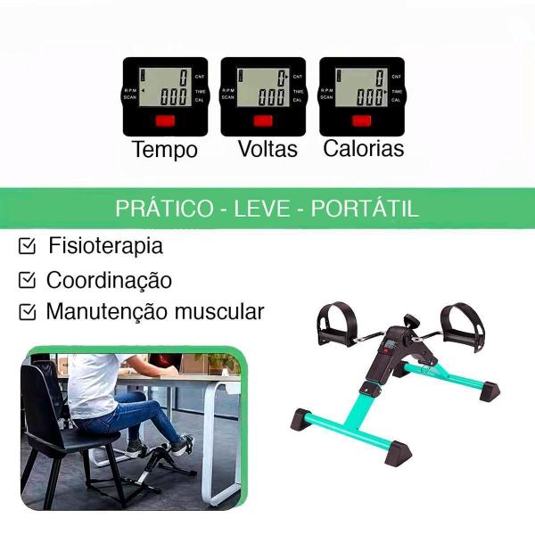 Mini Bicicleta Ergométrica Lorben Cicloergômetro Com Monitor Imagem de Mini Bicicleta Ergométrica Lorben Cicloergômetro Com Monitor