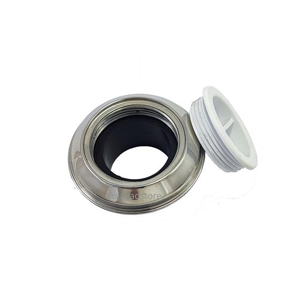 Imagem de Mini Bico Aspiracao Inox Redondo Piscina Alvenaria Cano 50mm